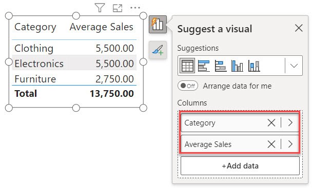 power bi calculated