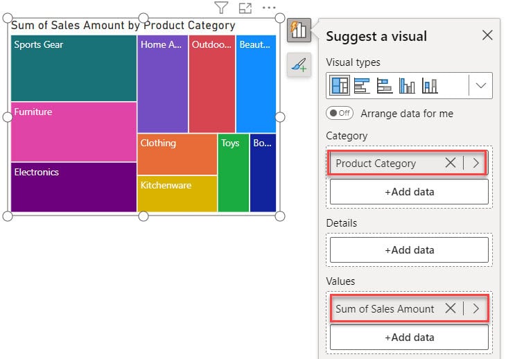 Power BI Change Slicer Background Color