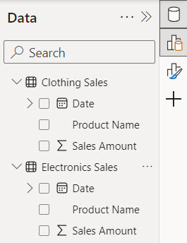 power bi compare columns from different tables