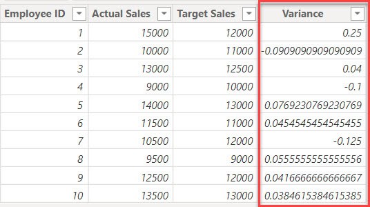 power bi compare two columns in same table