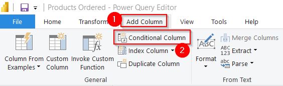 Power BI conditional formatting based on text icon