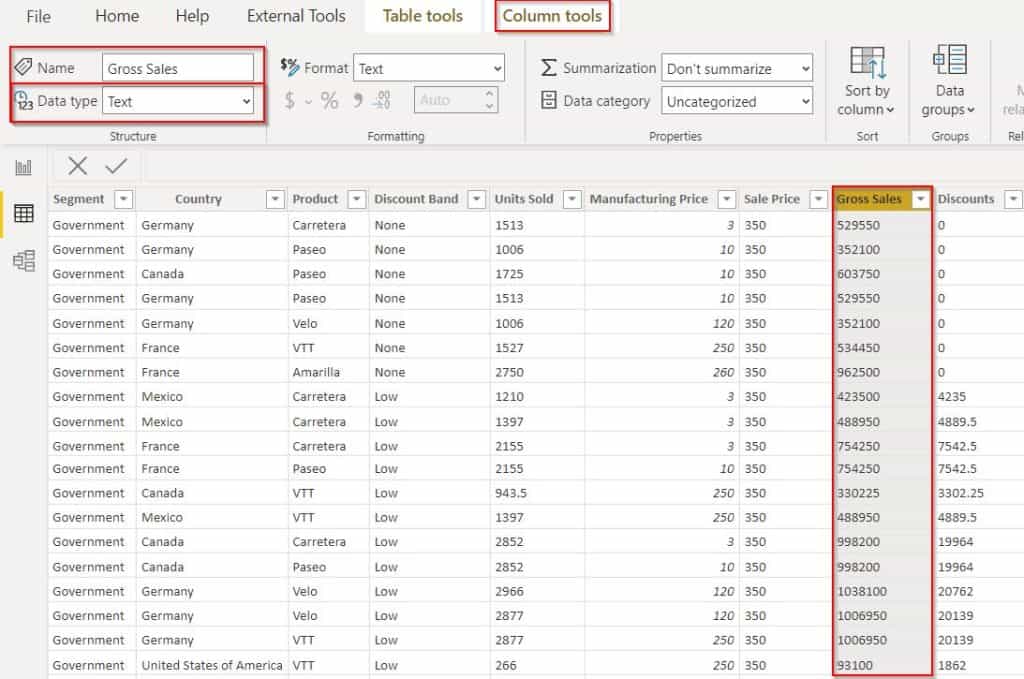 Power BI Convert Text to Number in measure