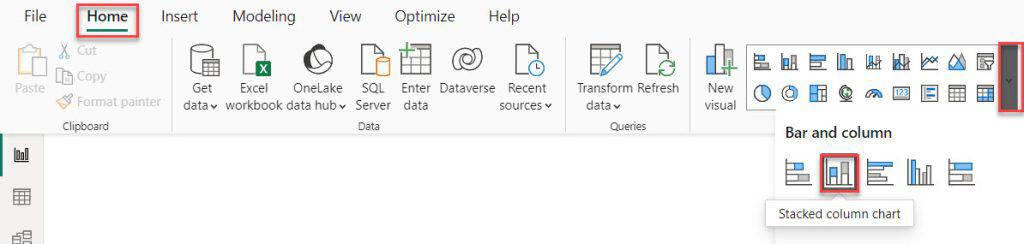 power bi create hierarchy from date column