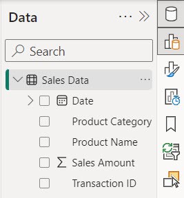 Power bi creates a table from another table example