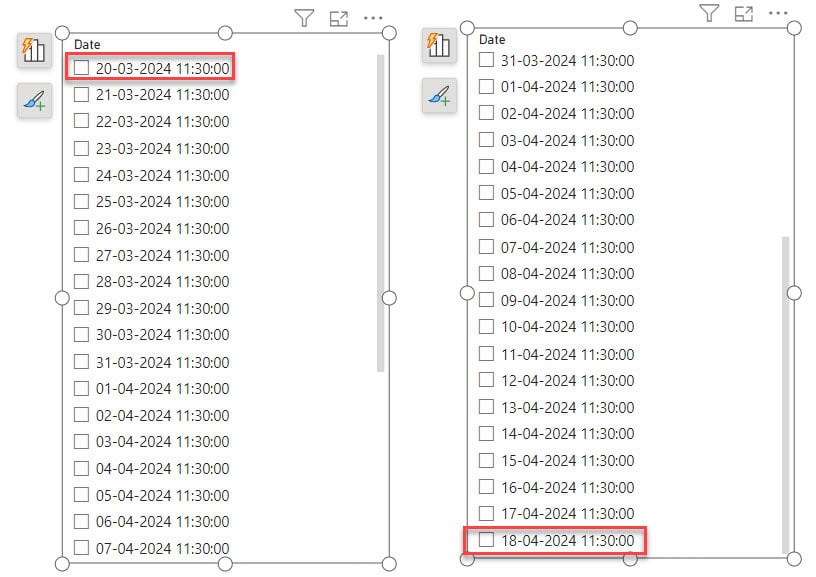 Power BI Date Slicer Default to Last 30 Days