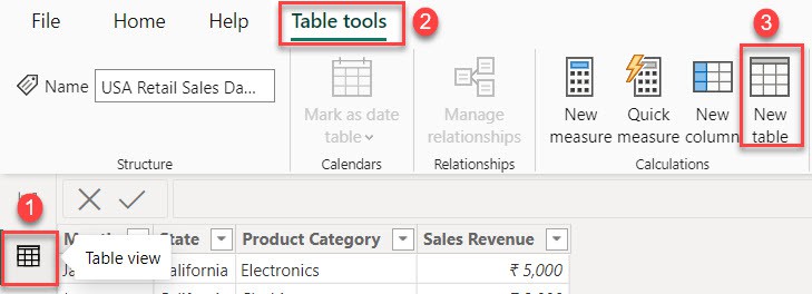 power bi date slicer descending order