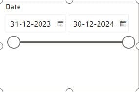 Power BI Date Slicer