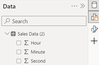 power bi date time hierarchy hour