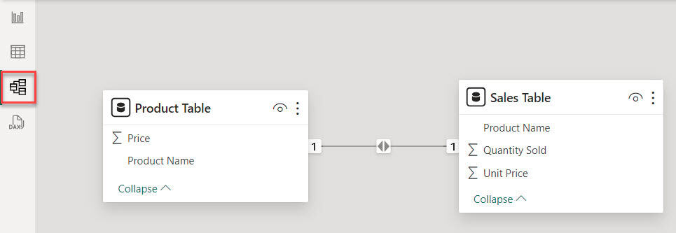 power bi dax compare two columns in different tables