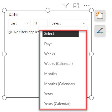 power bi drop down slicer