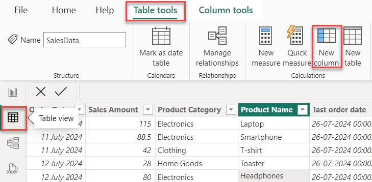 power bi filter last 7 days