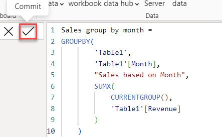 power bi group dates by month