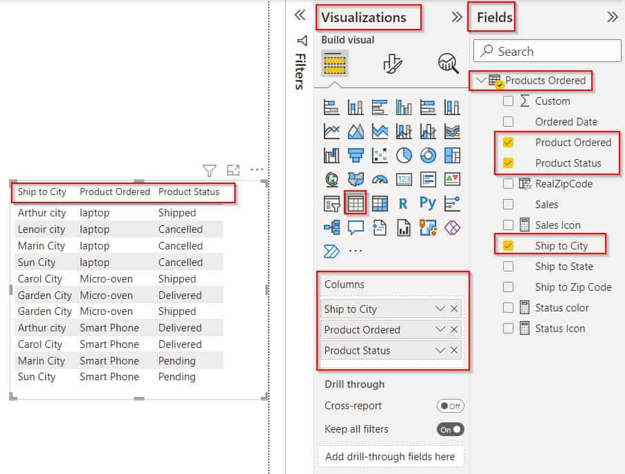 Power BI Icon Names for Conditional Formatting Using DAX