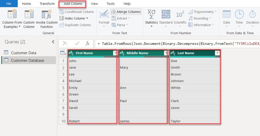 power bi merge columns but keep original