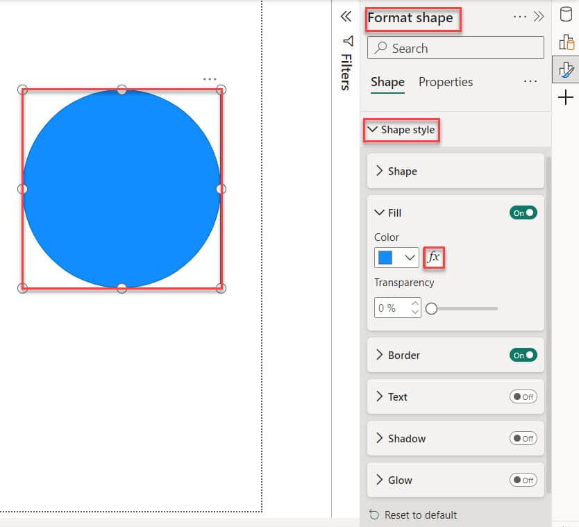 power bi row color based on value