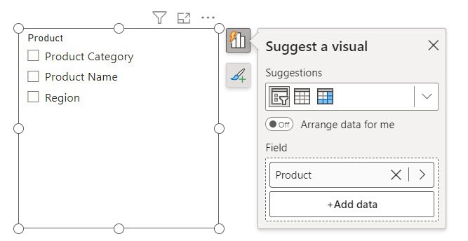 power bi slicer two columns