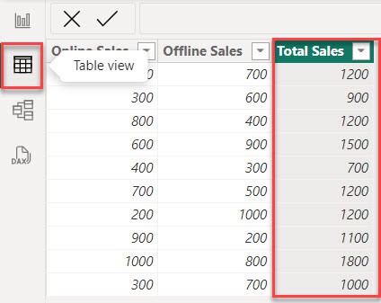 power bi sum two columns