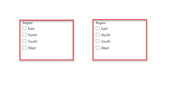 power bi sync slicers on same page