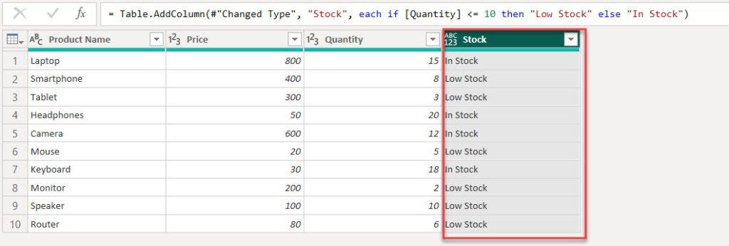 power query if statement multiple criteria