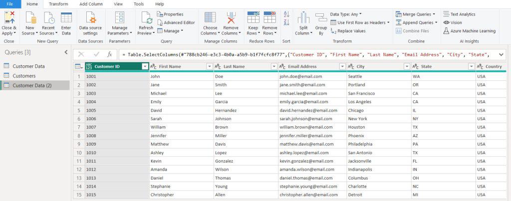 Power Query Merge Column but keep original