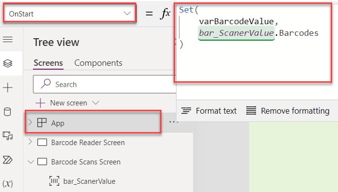 powerapps barcode scanner sharepoint Online list