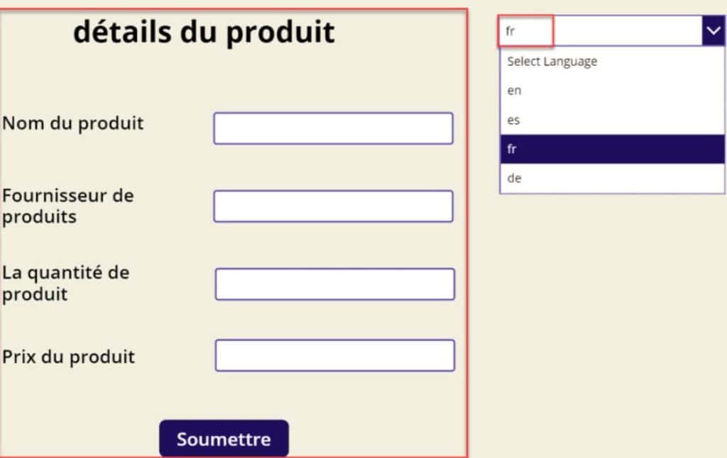 powerapps change multilanguage