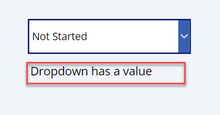 PowerApps Check If Dropdown Control is Empty