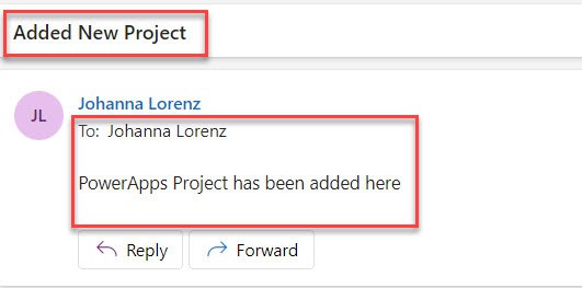 powerapps email