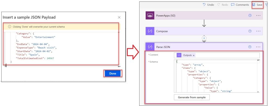 powerapps export collection to excel