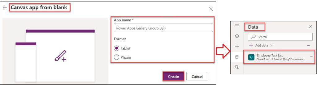 powerapps gallery control group by powerapps gallery control group by