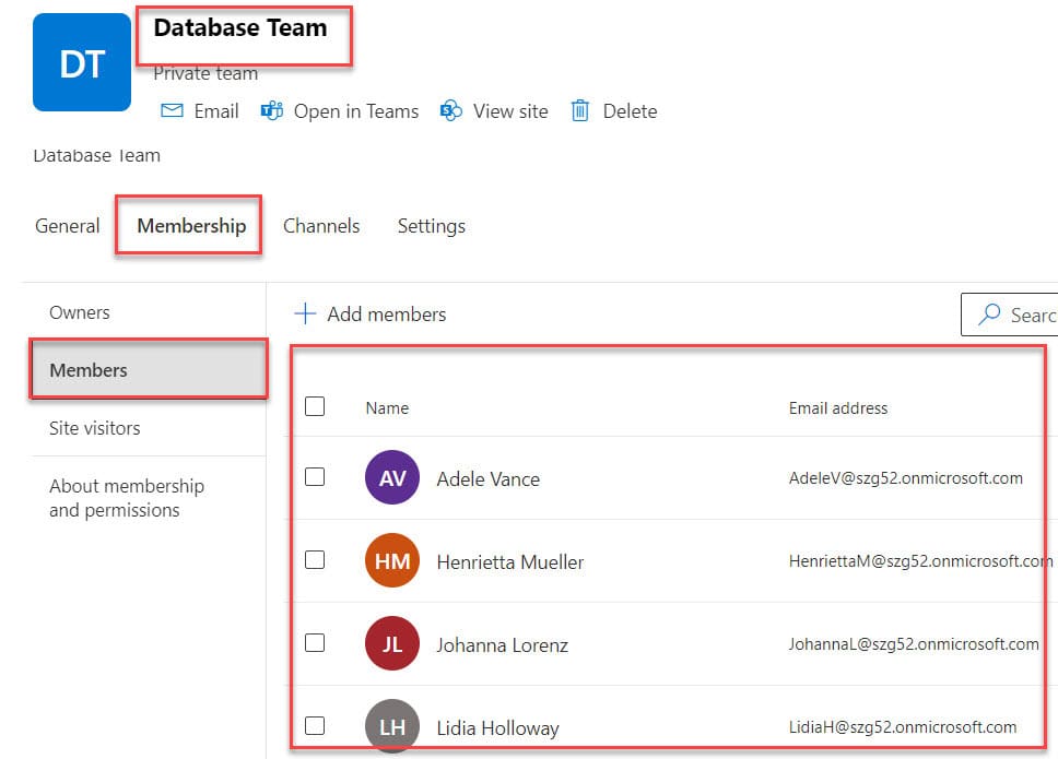 powerapps get sharepoint group members