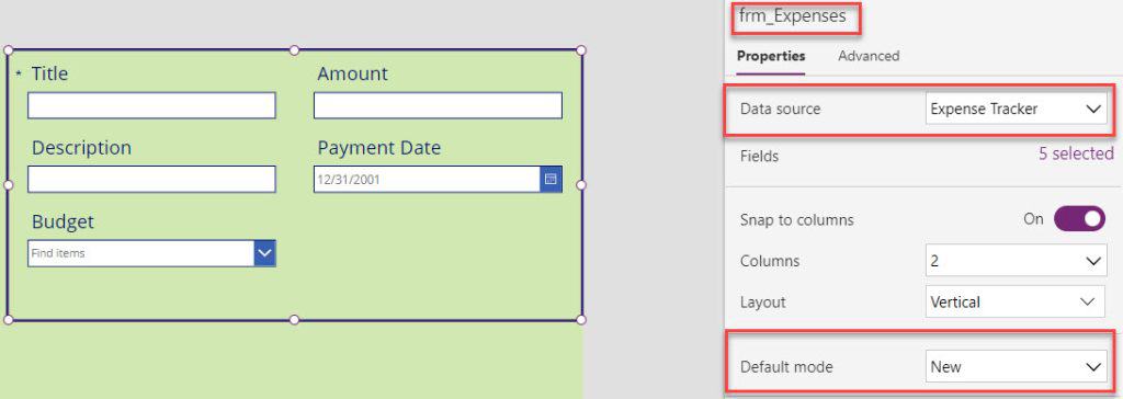 powerapps hide fields based on condition