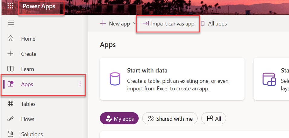 powerapps migration tenant to tenant