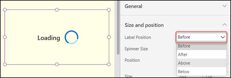 PowerApps Modern Spinner