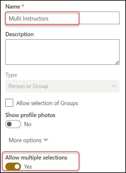 PowerApps People Picker