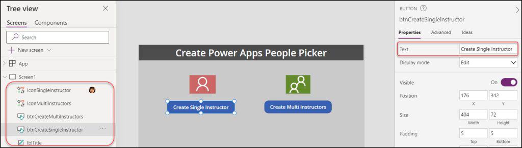 powerapps person picker