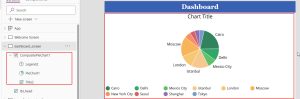 powerapps pie chart from sharepoint list