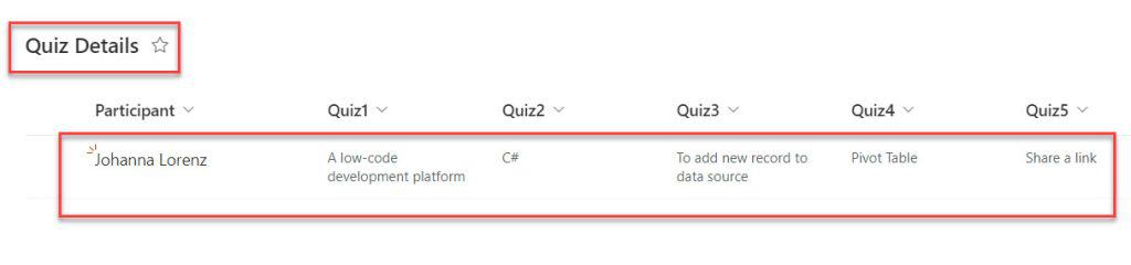 powerapps quiz questions and answers