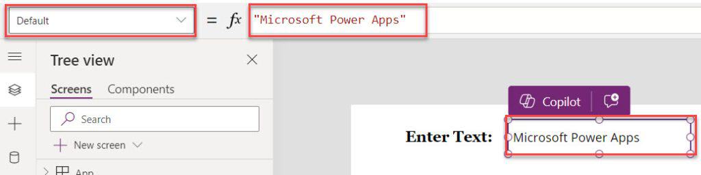 powerapps remove text from string