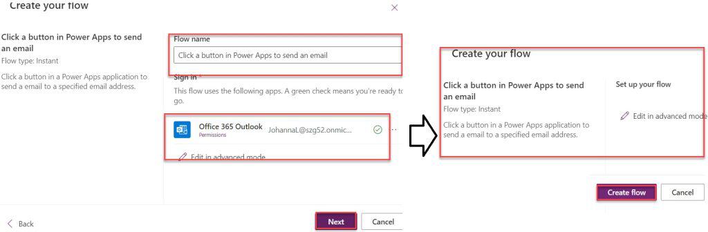 powerapps send email v2