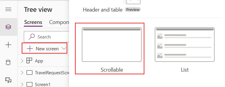 powerapps sharepoint list repeating table