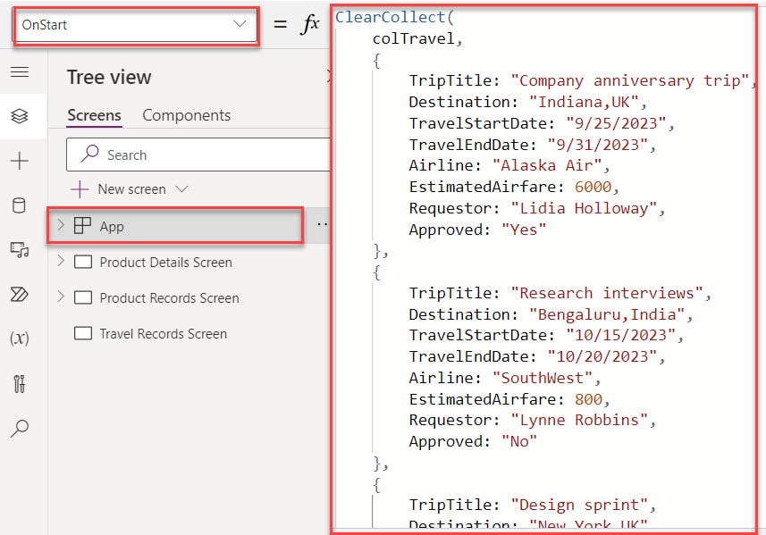 powerapps update field value