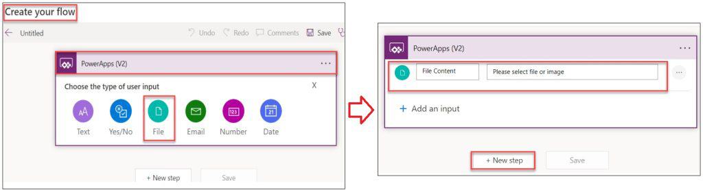 powerapps upload file to sharepoint