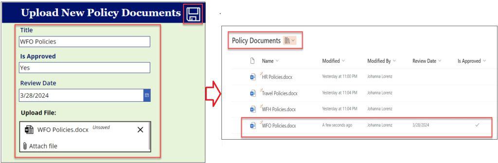 powerapps upload multiple files to sharepoint library