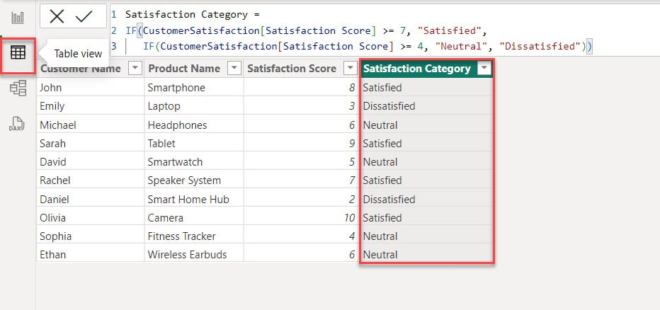 powerbi if statement