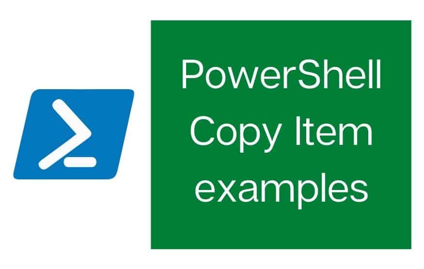 PowerShell copy item