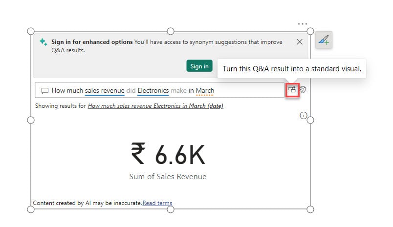 power bi card visual