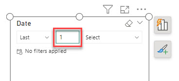 Relative Date Slicer in Power BI