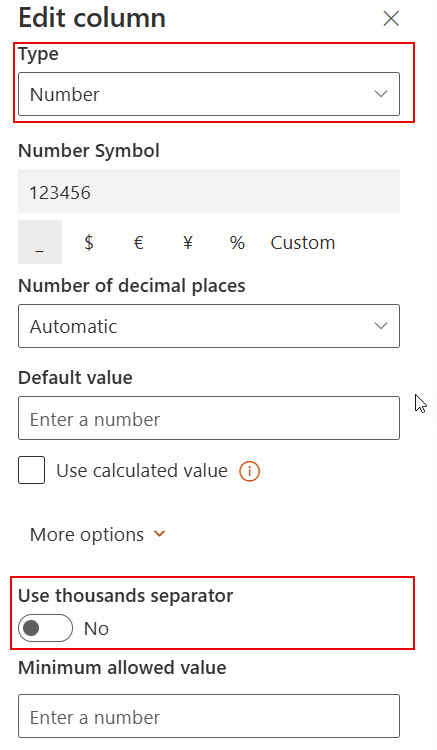 remove commas from number field in sharepoint list using powershell