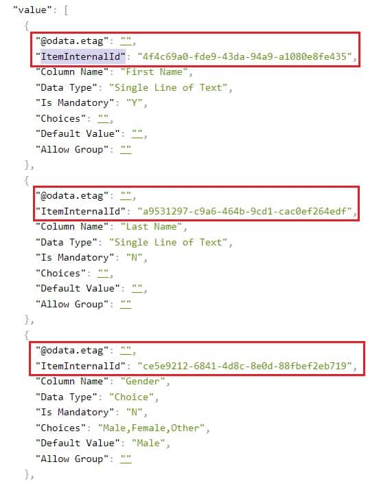 remove property from objects using Power Automate